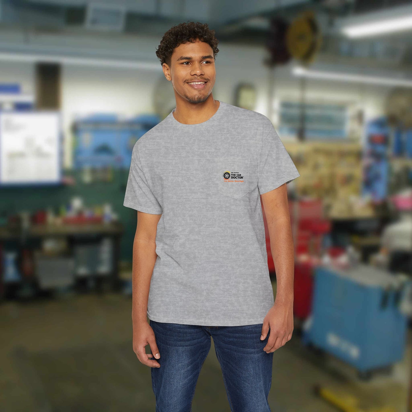Ron Ananian The Car Doctor™ - Unisex Pocket Tee