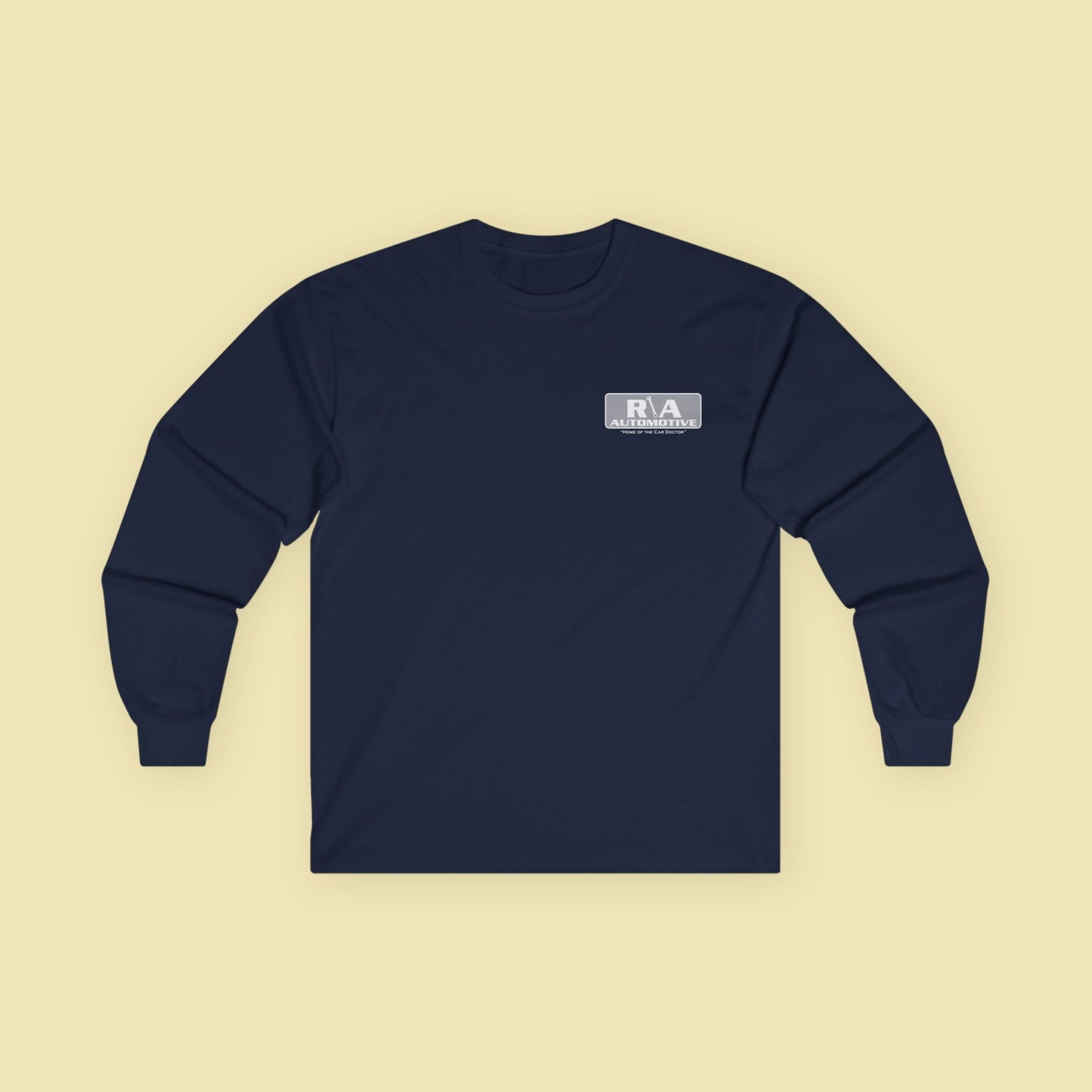 R\A Automotive Unisex Ultra Cotton Long Sleeve Tee