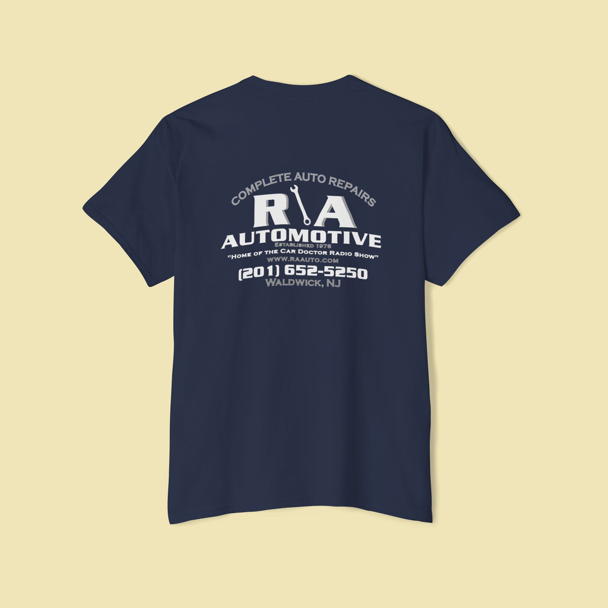 R \ A Automotive Pocket Tee