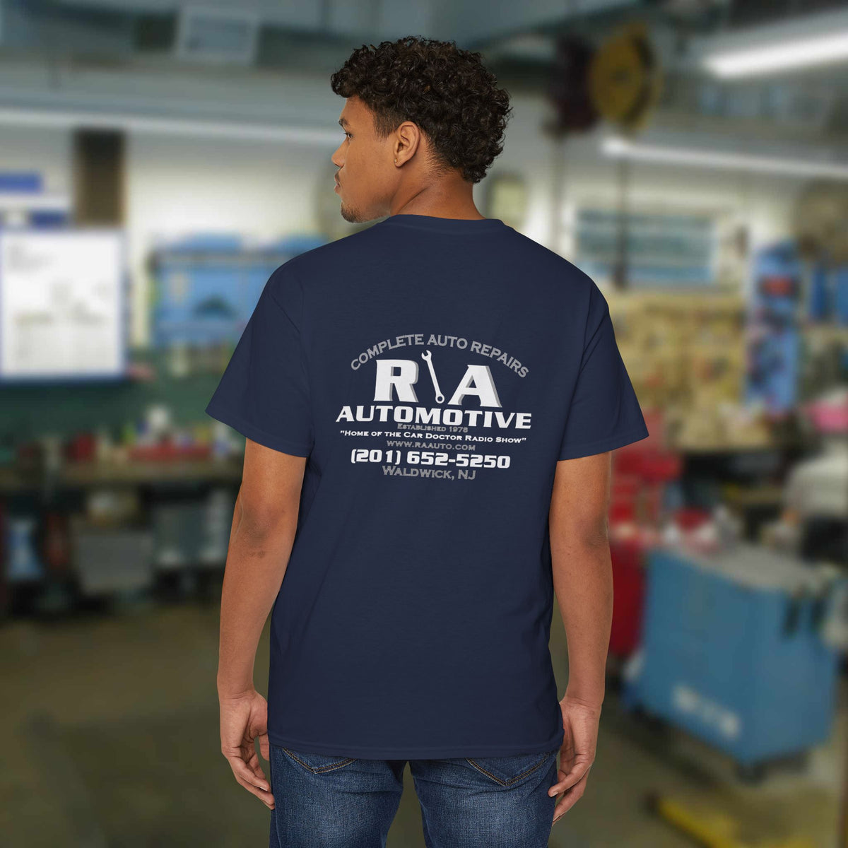 R \ A Automotive Pocket Tee