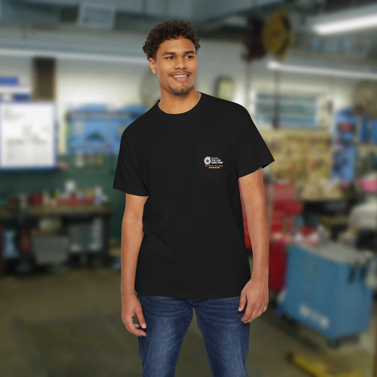 Ron Ananian The Car Doctor™ - Unisex Pocket Tee