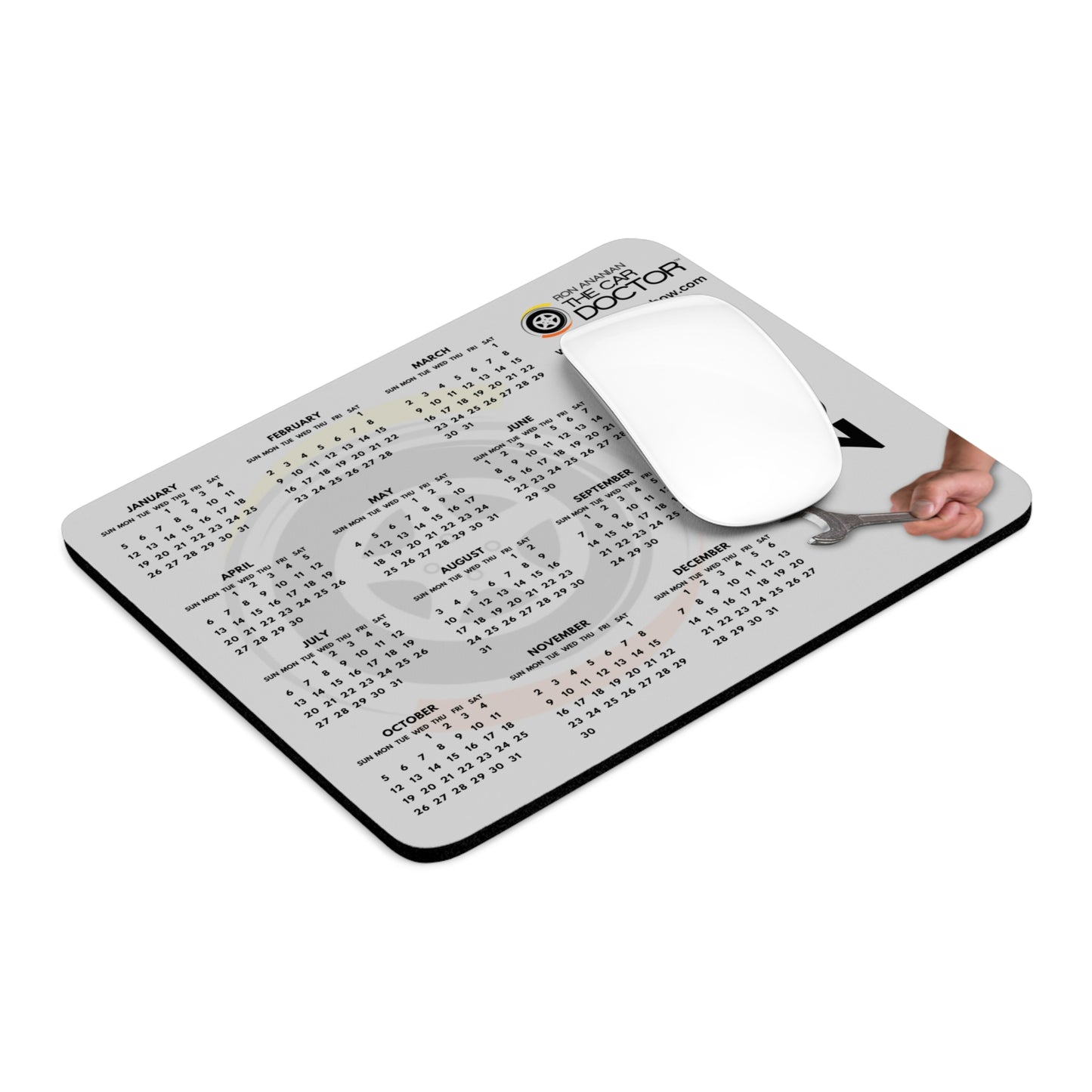 Ron Ananian The Car Doctor™ - 2025 Calendar Mouse Pad